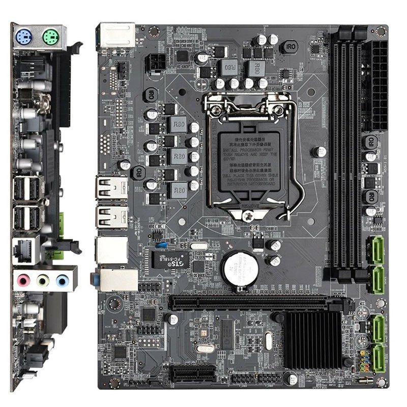 เมนบอร์ด P55 Gaming LGA P55-1156 ส่วนประกอบพีซีเข้ากันได้กับ