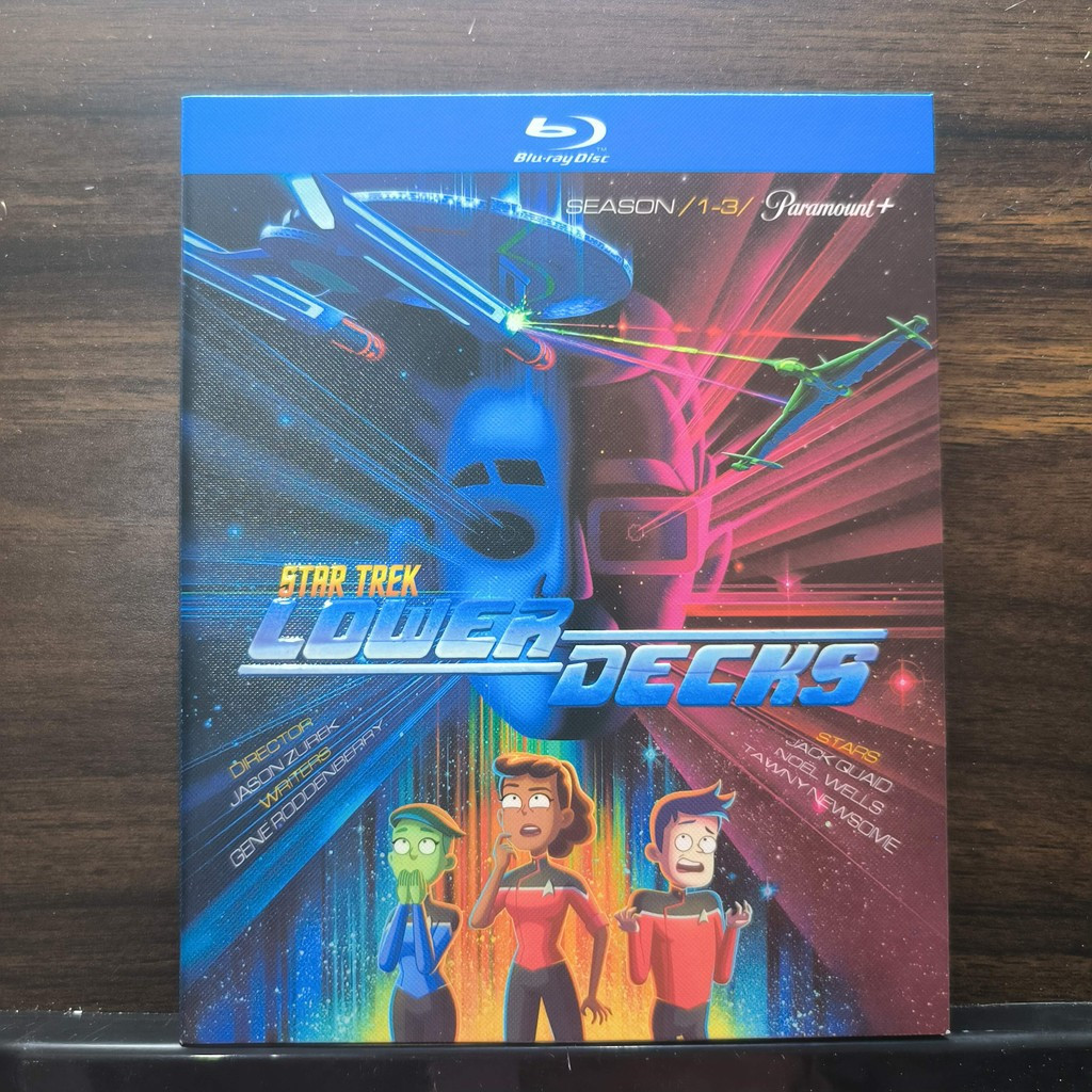 Blu-ray Disc American Animation Star Trek: Lower Decks Season 1-3 (2020-2022) EN ZH TH ใหม่เอี่ยมชนิ