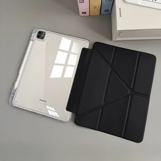 เคส แกนY อะคริลิค Samsung Galaxy Tab S10lite/A11+/S9/S9+/S10+/S8+/S7+/A9 case for Tabletพร้อมช่องใส่ปากกา