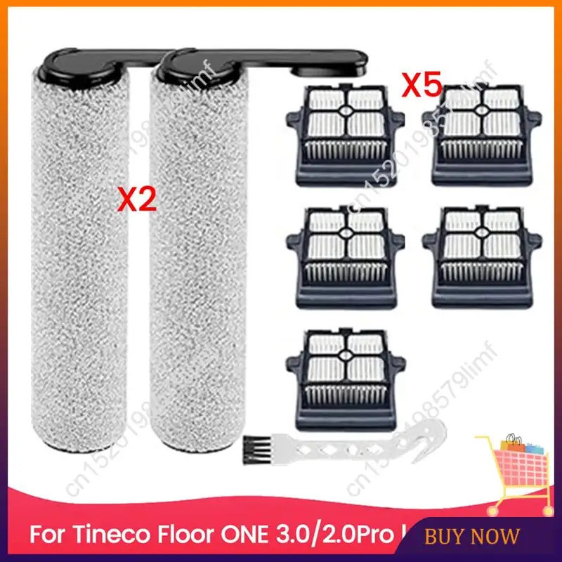 แปรงลูกกลิ้ง Hepa Filter อะไหล่สําหรับ Tineco Floor One S7 Flashdry เครื่องดูดฝุ่นเปียกแห้งอุปกรณ์เส