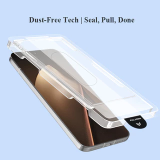 Lereach กระจกนิรภัยป้องกันหน้าจอสําหรับ Xiaomi 17T Pro / 17T / 15T Pro / 15T / 14T Pro /14T พร้อมถาดจัดตําแหน่งไร้ฝุ่นอัตโนมัติ
