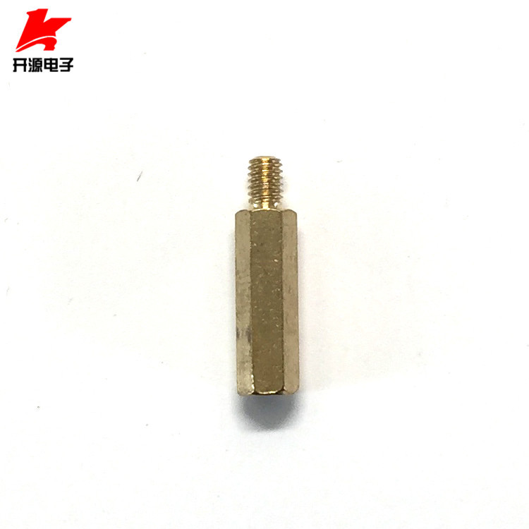 คอลัมน์ทองแดง M4 * 20 มม.+ 6 คอลัมน์ Spacer M4 สกรู (10 ชิ้น/แพ็ค) (H1A2)