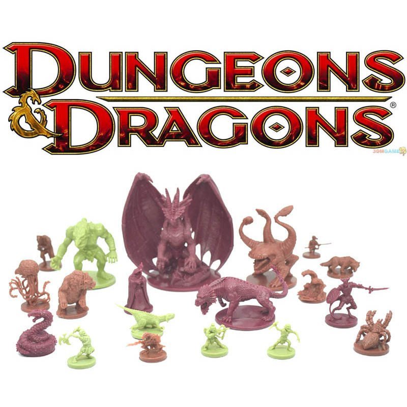 Dungeons and Dragons DND Running Team Board Game Model Tentacles Death Goblin Pagan Ogre Skeleton Sn