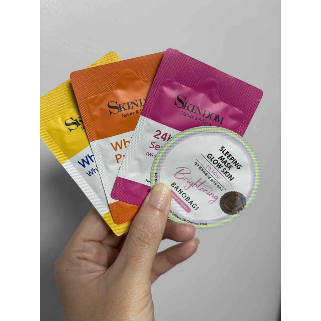 [สินค้าสำหรับแถม] ครีมซอง เซรั่มซอง ขนาดพกพา บำรุงผิวหน้า Serum