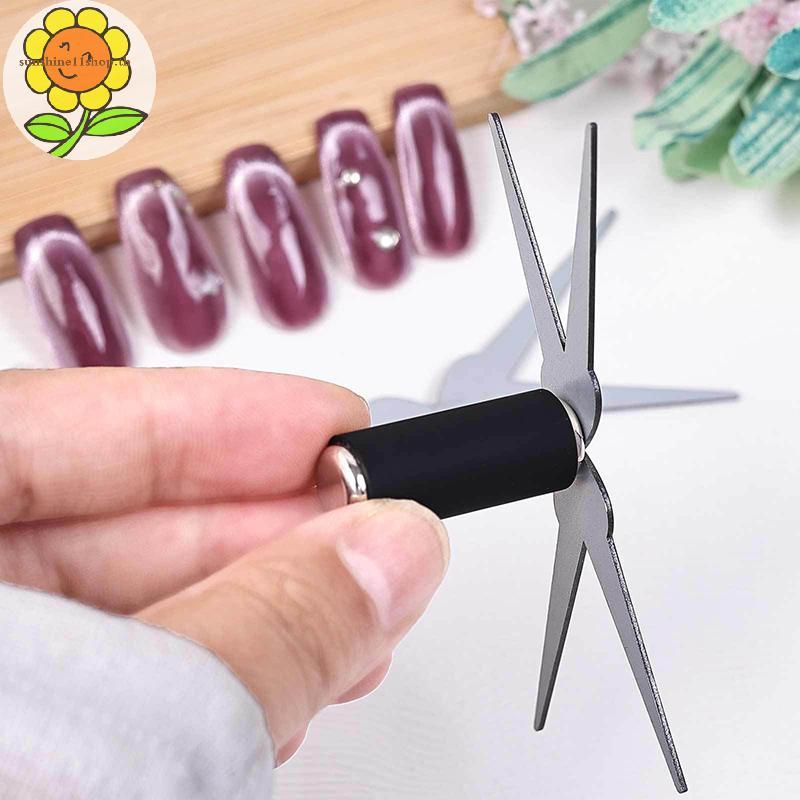 SUNSHOP มัลติฟังก์ชั่น Eye Nail Magnetic Stick Super Strong เจลโปแลนด์แม่เหล็กปากกากระบอกแม่เหล็ก Eye Magnet แผ่นเหล็ก TH