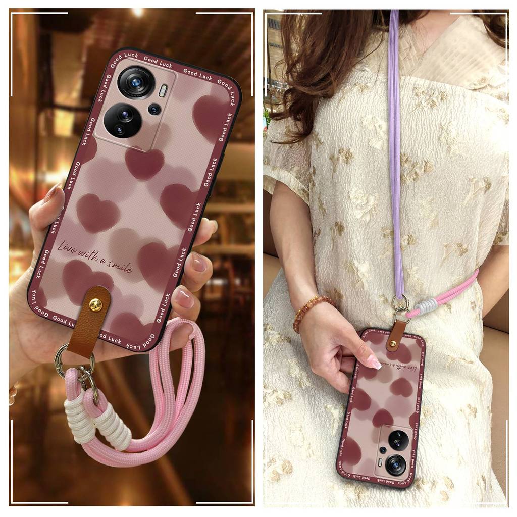 ZTE เต็มห่อการ์ตูนเคสโทรศัพท์สําหรับZTE Axon40 Pro/A2023 ปกหลังเชือกเส้นเล็กป้องกันฝุ่นซิลิโคนกันกระ