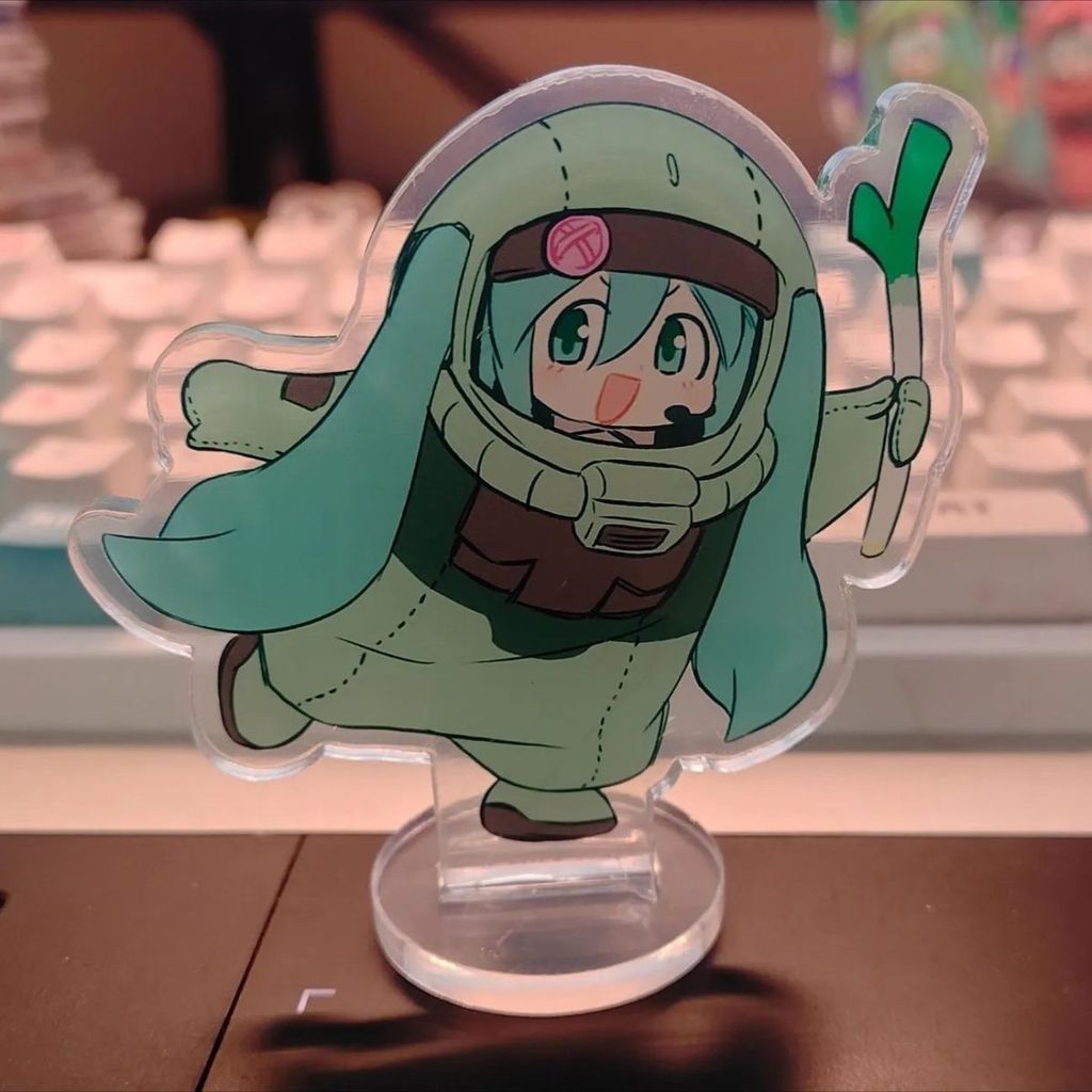 11 Hatsune Miku ได้ถึง 45th Anniversary Linkage Peripheral Standing Card Pendant Keychain Acrylic Hi