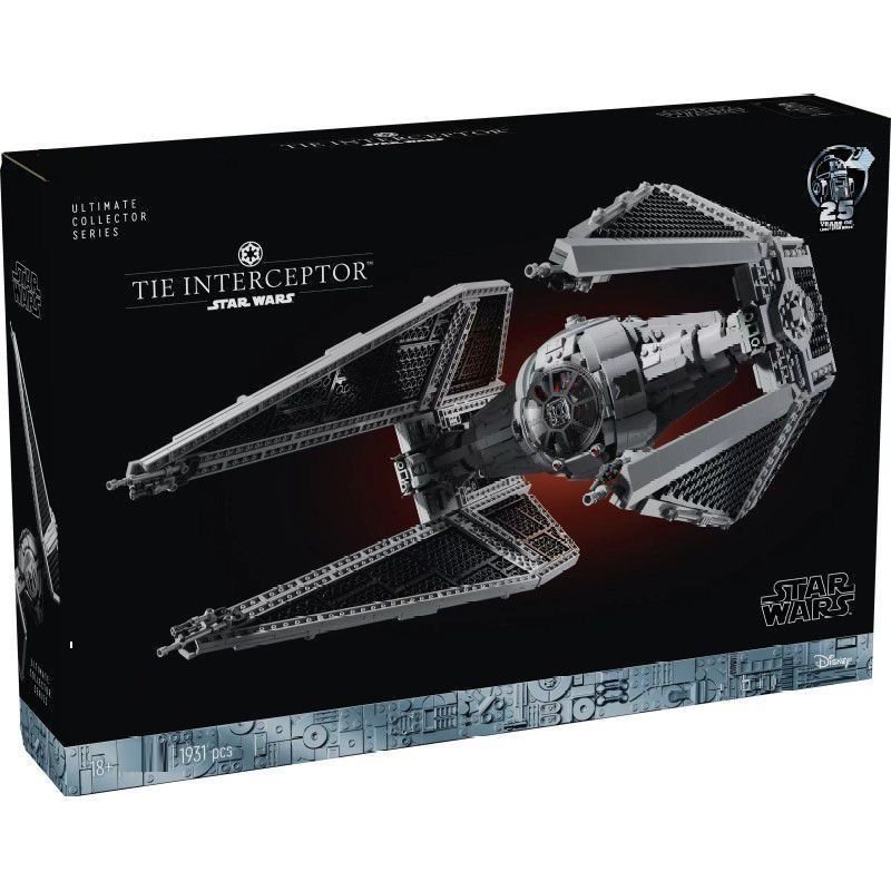 การศึกษาเด็กประกอบเทคโนโลยี Star Wars Building Blocks ในประเทศของขวัญวันเด็ก Interceptor ของเล่น 753