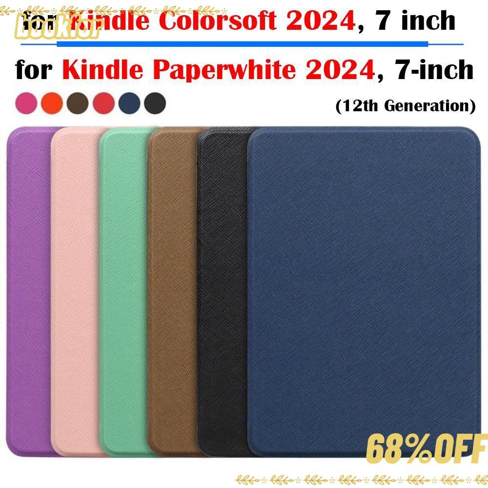 BOOKFOR Colorsoft Cover, Auto Wake/Sleep Anti Scratch eReader, Professional กันกระแทกหนัง PU SA569P 
