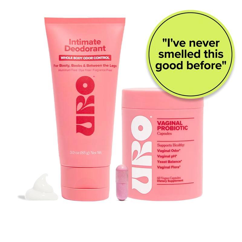 ชุดสดเสมอ: URO Womens Probiotics & URO Whole Body Deodorant โดย O Positiv Health