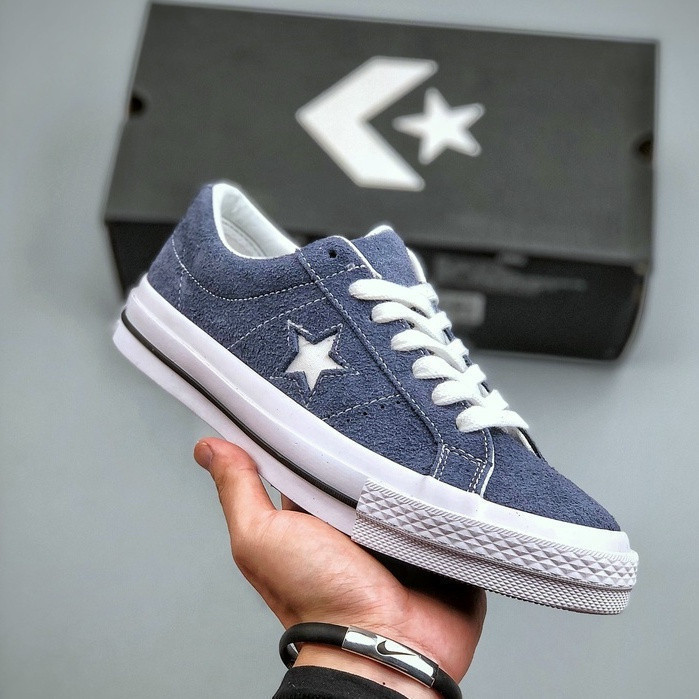 Cver/se e Star imura Vulcanized รองเท้าผ้าใบสีน้ําเงินเข้มรองเท้าลําลองต่ํา