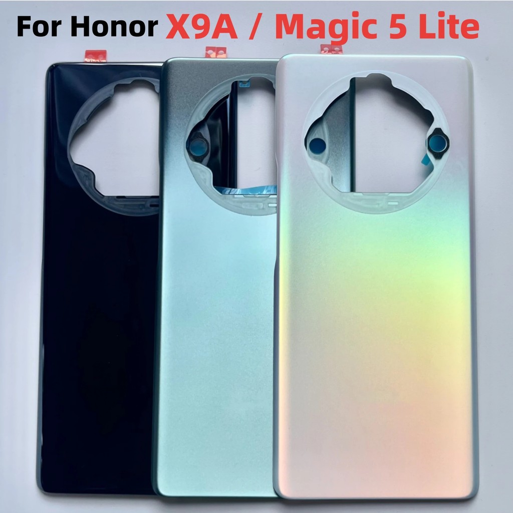 ใหม่สําหรับ Honor X9A Magic 5 lite ฝาหลังแบตเตอรี่ประตูอะไหล่ซ่อมRMO-NX1 RMO-NX2 RMO-NX3