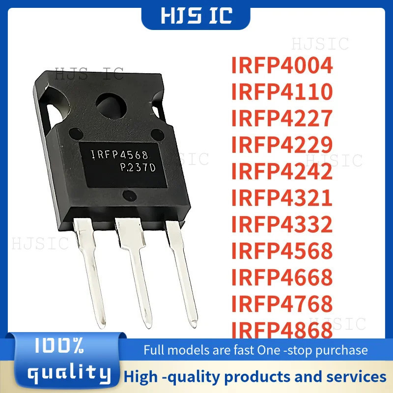 5PCS IRFP4868 IRFP4768 IRFP4227 IRFP4110 IRFP4568 IRFP4668 IRFP4332 IRFP4229 IRFP4321 IRFP4004 IRFP4