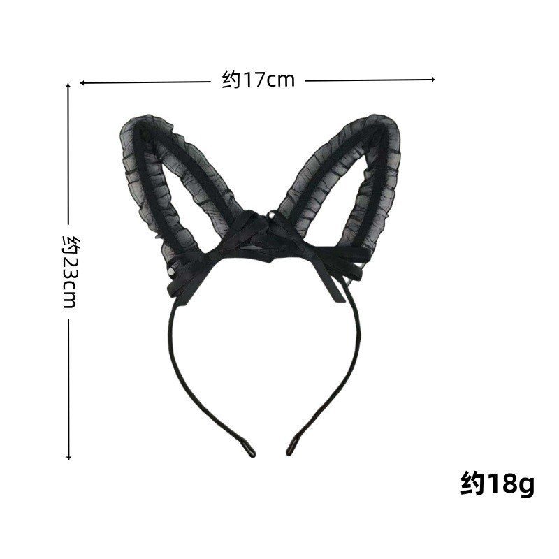 แถบคาดศีรษะหูแมวและกระต่าย เซ็กซี่น่ารัก สำหรับคอสเพลย์ และอินฟลูเอนเซอร์ GRM5