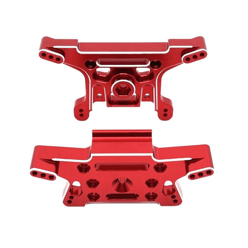 MJX Hyper Go 10208 V2 โลหะด้านหน้าและด้านหลัง Shock Tower แผ่น 1/10 RC รถอะไหล่อัพเกรดอุปกรณ์เสริม