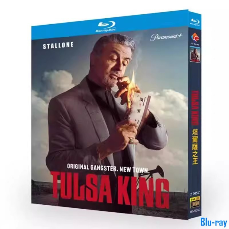 [BRAND NEW SEALED] American Drama Kansas City / The Tulsa King Season 1 (2022) 2-Disc Blu-ray Boxed