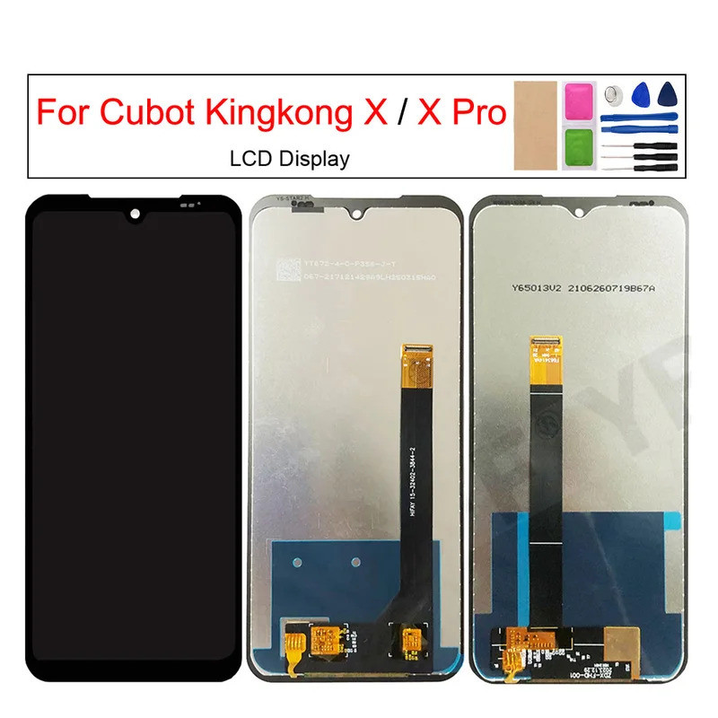 Touch Screen Digitizer Assembly สําหรับ Cubot Kingkong X pro จอแสดงผล LCD, หน้าจอ LCD เปลี่ยนส่วน