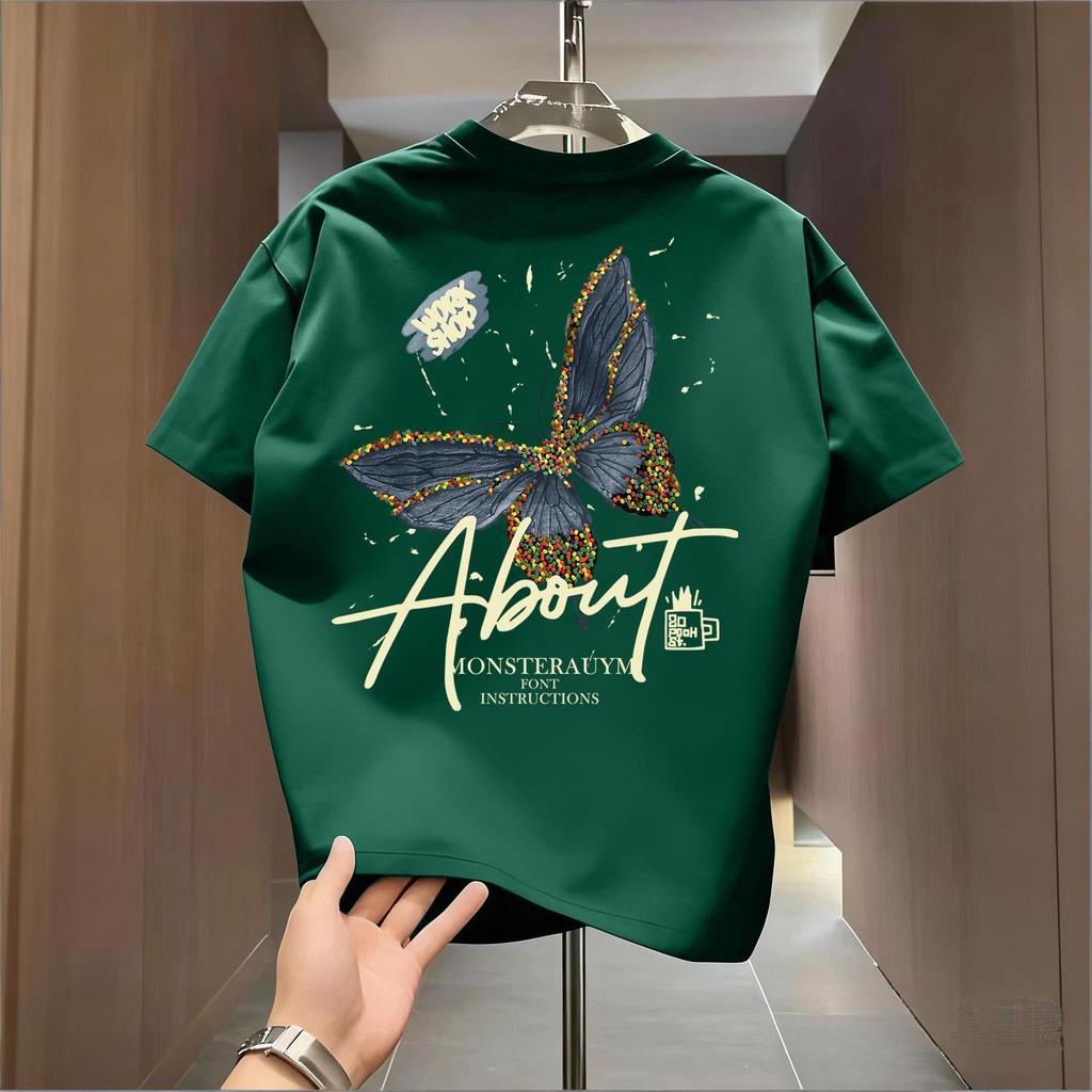 T42.SHOP เสื้อยืด oversize unisex สตรีทแฟชั่น โคตรนุ่ม เสื้อ cotton 100% ไม่หดตัวลาย เสื้อไม่ยับ ลาย "About"