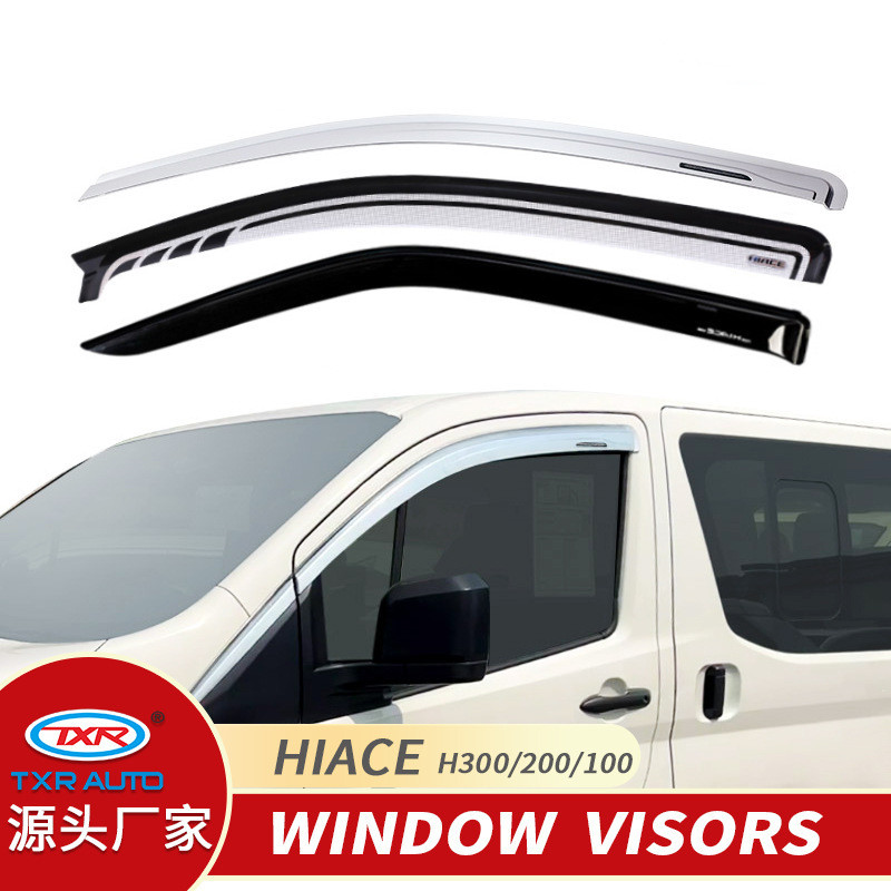 เหมาะสําหรับ Toyota Hiace หน้าต่าง Deflector Toyota Hiace H300 หน้าต่าง Deflector