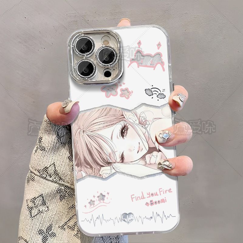 Komatsu Nana/Komatsu Nana เหมาะสําหรับเคสโทรศัพท์ iPhone17ProMax/16Plus/gret