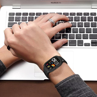 for Redmi Watch 6 5 4 หลุมซิลิโคนระบายอากาศพับสายแม่เหล็ก Redmi 5 Acute 5 Lite กีฬาสมาร์ทสายรัด for Smartwatch strap