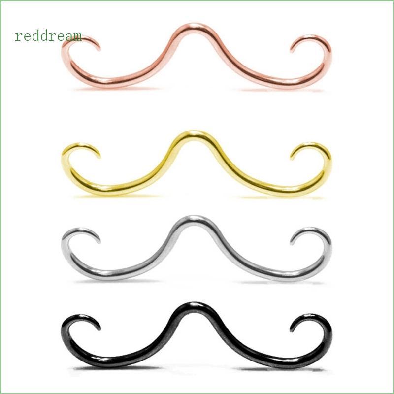 REDD Septum เจาะ Mostache แหวนจมูก Septum เจาะแขวนเครื่องประดับร่างกายแฟชั่น