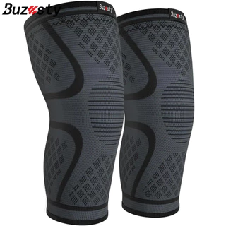 Buzesty 2 ชิ้นเข่ารั้งสําหรับผู้หญิงและผู้ชาย Kneecaps ออกกําลังกายเข่าการบีบอัดสําหรับบาสเกตบอลวอลเลย์บอลเข่ารั้งสําหรับกีฬา Rodilleras para Gym ฟิตเนส