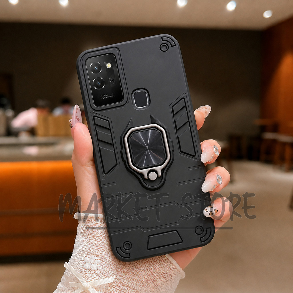 CASE INFINIX SMART 6 PLUS / HOT 11S NFC / NOTE 12 CASE HYBRID IRING 360 VC
