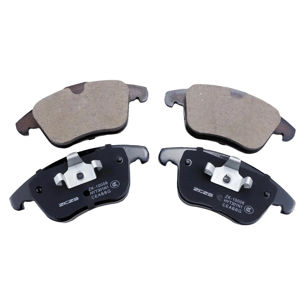 ผ้าเบรคหน้าชุดสําหรับ FORD MONDEO IV MG EZS MG5 HS GS ROEWE RX5 eRX5 i5 i6 ดิสก์เบรกอะไหล่เซรามิค 10