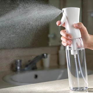 ขวดสเปรย์เปล่า Nano Mist Fine Trigger รีฟิลโปร่งใส PET ร้านทําผมสวน 200 300 500Ml