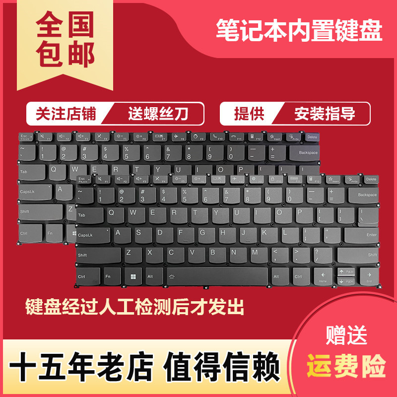 เหมาะสําหรับ Lenovo Shin-Chan 14 IAH8 IRL8 ABR8 Slim 5 14 ABR8 IAH8 IRL8 คีย์บอร์ด