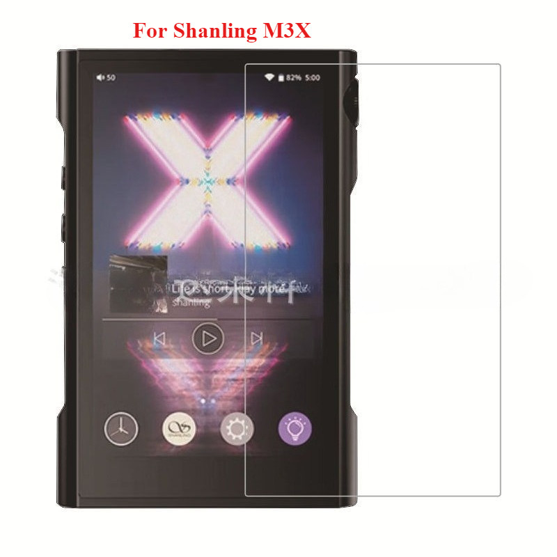ฟิล์มกระจกนิรภัย HD ปกป้องหน้าจอสําหรับ Shanling M3X Advanced Version MP3