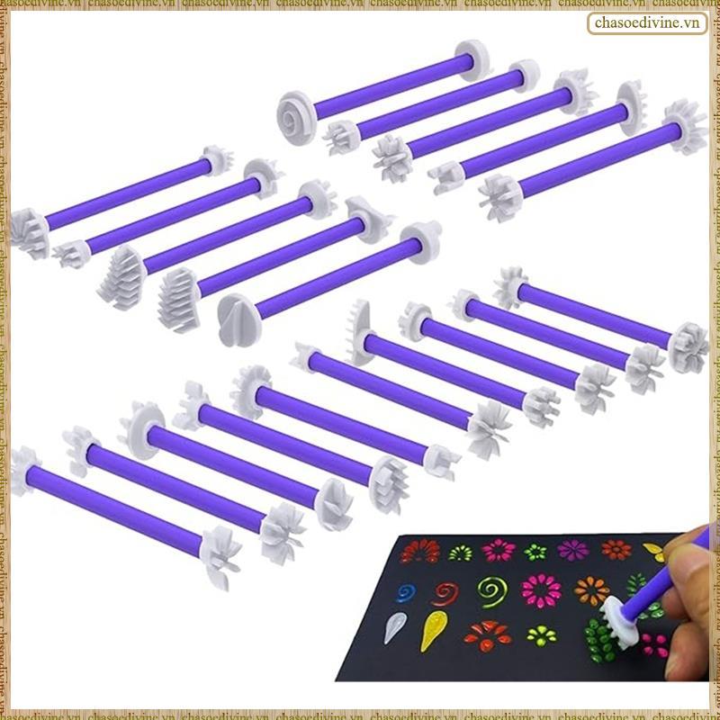 [KG X] Mandala Dotting Tools Mandala Rock Painting Kit Dot Painting Seal Tool
