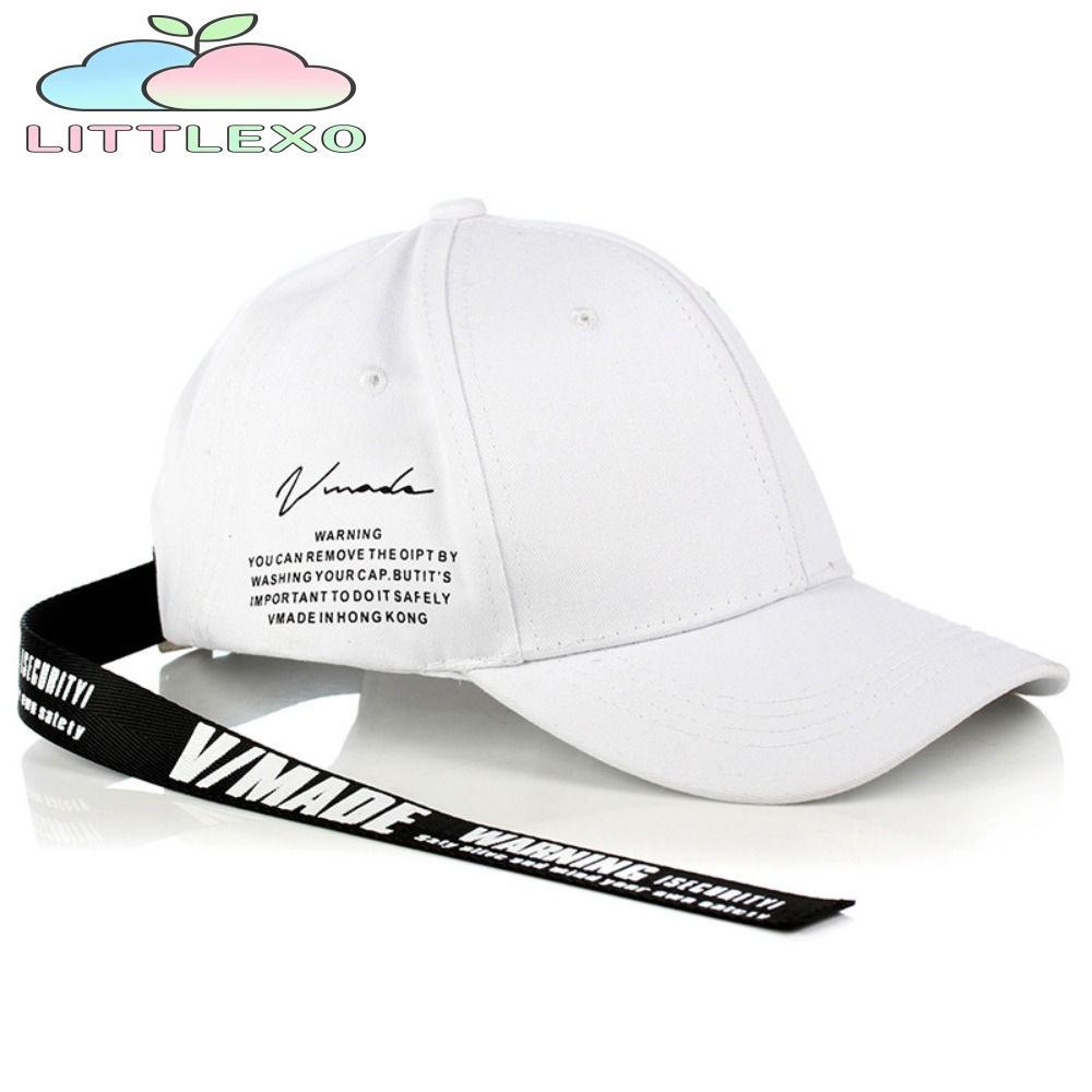 LITTLEX Duckbill Chapeau Breathable Punk หมวก Hip Hopr แบบปรับได้