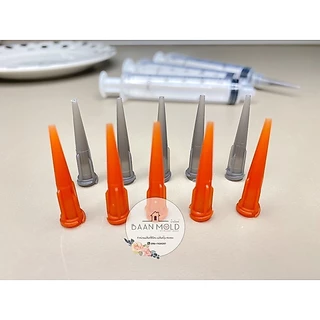 (พร้อมส่ง) ไซริงค์พลาสติกพร้อมหัวฉีด สำหรับเก็บงานเชื่อมวุ้นดอกไม้ แต่งวุ้น ตัวช่วยหยอดแม่พิมพ์วุ้น ไซริ้งเชื่อมวุ้นใส