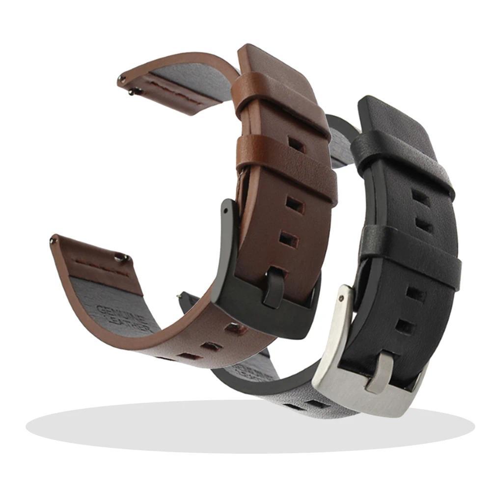 Leather Band For SUUNTO 9 Peak /Peak Pro Sport Strap For Suunto 3 Smartwatch 20 22mm Bracelet Watchb