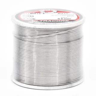 ULTRACORE ตะกั่วขด 60/40 ขนาด 0.8 มม หนัก 0.5 ปอนด์ ตะกั่วบัดกรี