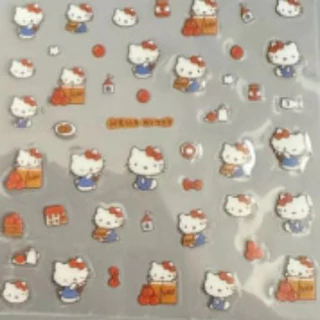 สติกเกอร์ติดขวดน้ำ ลายการ์ตูนน่ารัก ทำจาก PVC โปร่งใส