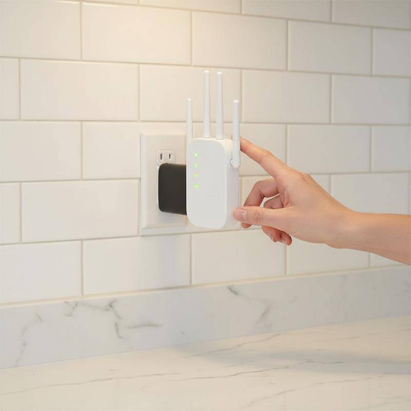 สาย WiFi สัญญาณ Booster สมาร์ท Repeater Amplifier กว้างครอบคลุม Extender ที่ดีที่สุดสําหรับห้องนอนห้องนั่งเล่น Office Scenario