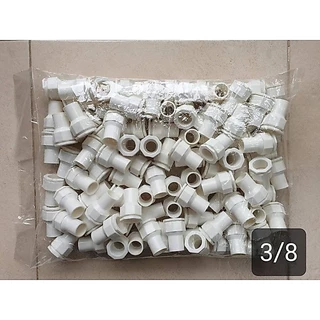 คอนเน็ตเตอร์เข้ากล่อง สีขาวขนาด 3หุน (3/8") 4 หุน(1/2") และ 6 หุน(3/4")