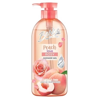 Benice Love Me Peach บีไนซ์ สบู่เหลว สครับ Super Collagen C+ สบู่อาบนํ้าพีช 450ml หัวปั้ม เจลอาบนํ้า