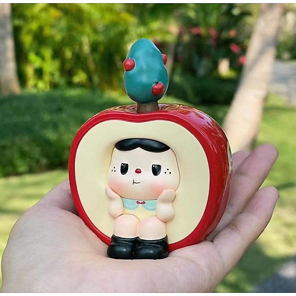 Beeworks Satisfy Apple Little Satisfy Big Baby รูปเครื่องประดับอินเทรนด์เล่นของขวัญน่ารักของสะสมสร้า