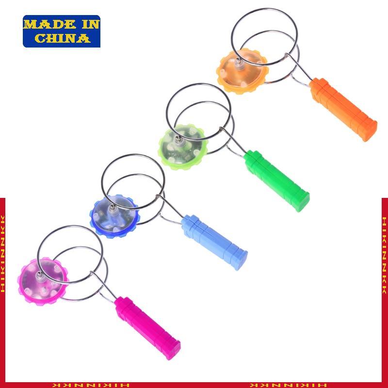 HIK Magnetic Gyro Wheel Magic Spinning LED สีสัน Gyro YoYo ของเล่นเด็กของขวัญ