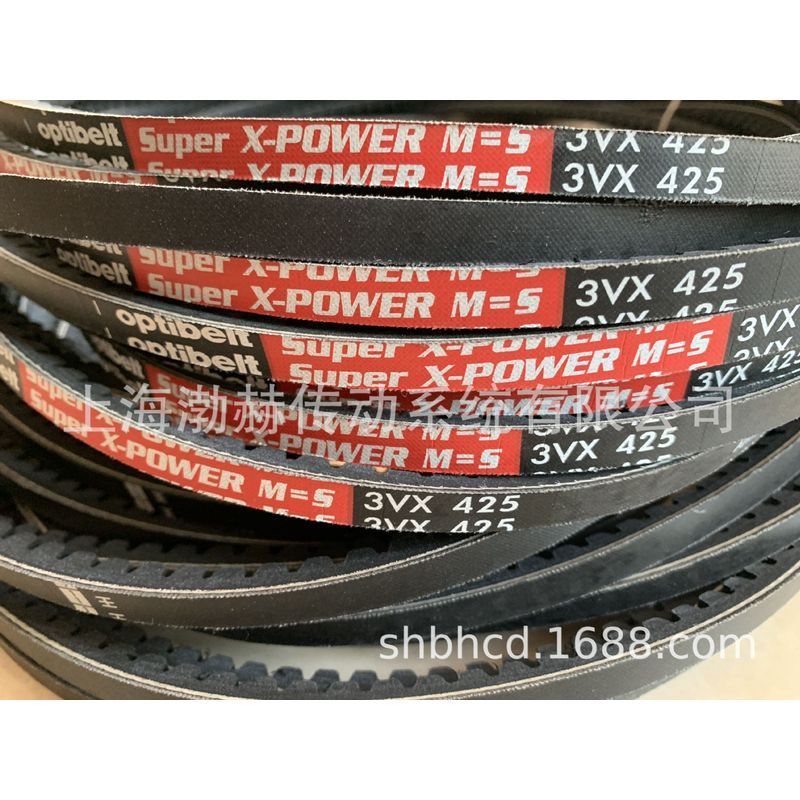 Optibelt optibelt super X-Power M = S เข็มขัดสามเหลี่ยมป้ายแดง 5VX1060 5VX1120