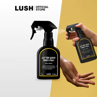 LUSH LET THE GOOD TIMES ROLL BODY SPRAY 200ml สเปรย์น้ําหอม สเปรย์ฉีดร่างกาย สเปรย์อเนกประสงค์
