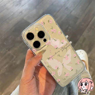 เคสไล่โทนชมพู ลายหัวใจ สไตล์หวานกันกระแทก OPPO Reno 16 15 12 14 13 F 11 F19 9 Pro 8T 11F 14F 15F 13F 10 9 5 12 5F A94