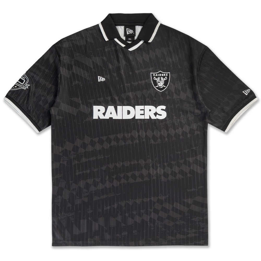เสื้อเจอร์ซีย์ New Era รุ่น Las Vegas Raiders Soccer Jersey Pack Black Soccer Jersey