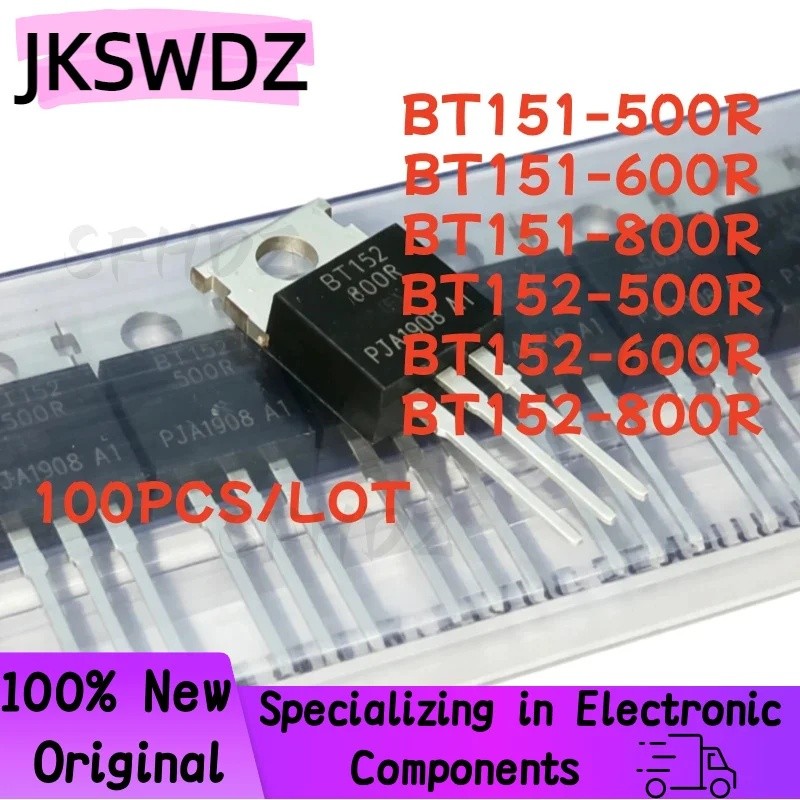 5PCS BT151-500R BT151-600R BT151-800R BT152-500R BT152-600R BT152-800R TO-220 Field Effect ทรานซิสเต