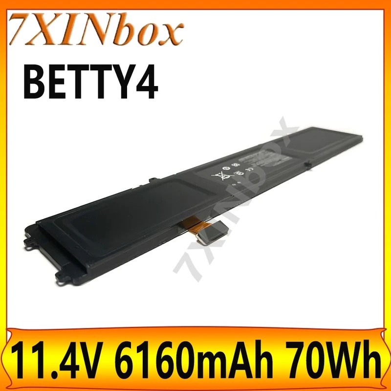 7XINbox OEM 70Wh BETTY4 แบตเตอรี่แล็ปท็อปสําหรับ Razer Blade 2016 14 "V2 Series RZ09-0195 RZ09-01455