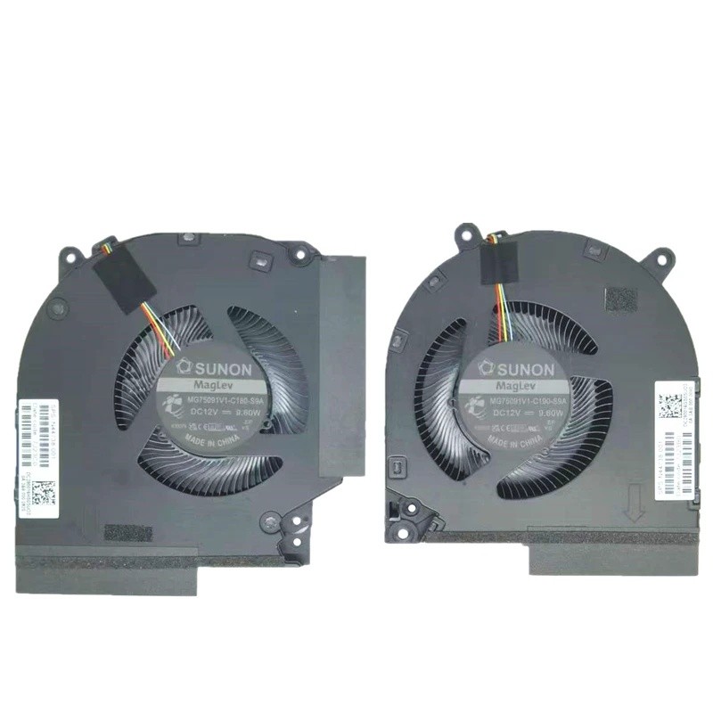FZ ใหม่ CPU + GPU พัดลมระบายความร้อนสําหรับ HP Victus แล็ปท็อปสําหรับเล่นเกม 16-R 16-R0008CA 16-R002